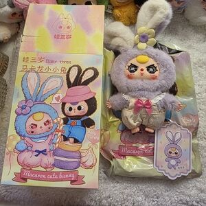 Baby Three Confirmed Macaron Cute Bunny Blind Box
